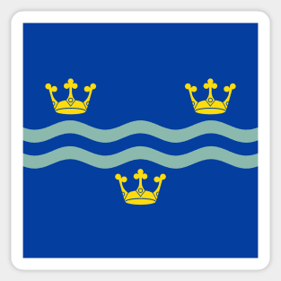 Cambridgeshire County Flag Sticker